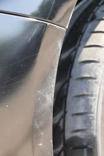 VW Polo 9N3 Stoßstange vorne Frontstoßstange Stoßfänger schwarz L041 (183233)