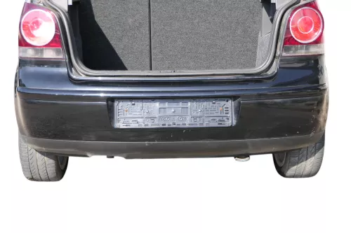 VW Polo 9N 9N3 Stoßstange Heckstoßstange hinten schwarz L041
