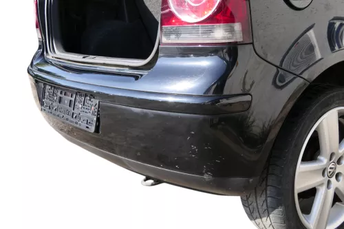 VW Polo 9N 9N3 Stoßstange Heckstoßstange hinten schwarz L041 (183243)