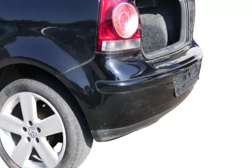 VW Polo 9N 9N3 Stoßstange Heckstoßstange hinten schwarz L041 (183243)