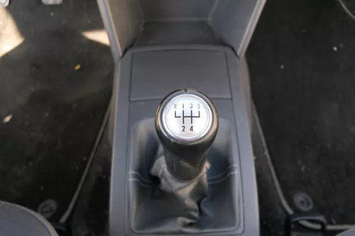 VW Polo 9N 9N3 Schaltknauf Schaltsack Schaltung 6Q1711113G Leder schwarz (183252)