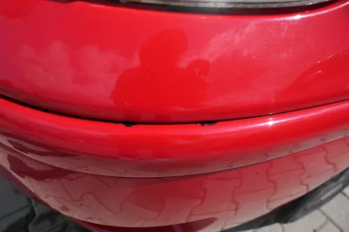 VW Polo 6N2 Stoßstange vorne Frontstoßstange Stoßfänger LP3G (183283)