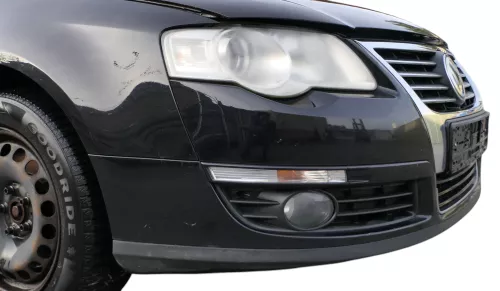 VW Passat 3C Kombi Stoßstange vorne Stoßfänger schwarz LC9X - kein ohneGrill (183346)