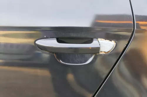 VW Passat 3C Kombi Variant Tür hinten links schwarz LC9X -OHNE Anbauteile (183357)