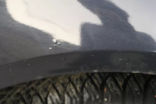 VW Passat 3C Kotflügel vorne rechts schwarz LC9X 3C0821022 - BILDER !!! (183358)