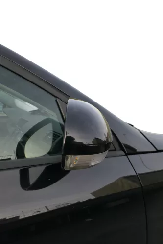Passat 3C elektrischer Spiegel Außenspiegel rechts +Glas Blinker schwarz LC9X (183359)