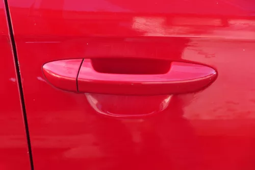 Passat 3C Kombi o. Limo Tür vorne rechts Beifahrer rot LY3D ohneAnbauteile (183381)