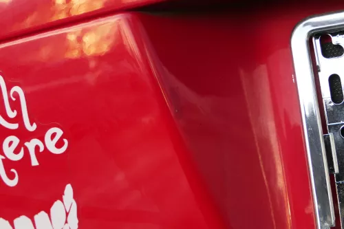 VW Passat 3C Kombi Variant Heckklappe Klappe Scheibe rot LY3D - ohneAnbauteile (183385)