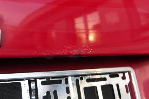 VW Passat 3C Kombi Variant Heckklappe Klappe Scheibe rot LY3D - ohneAnbauteile (183385)