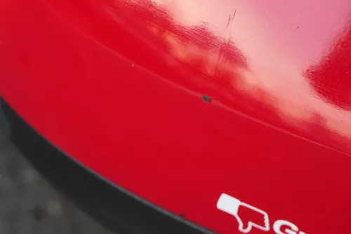 VW Passat 3C Kombi Stoßstange hinten Heckstoßstange Stoßfänger rot LY3D (183386)