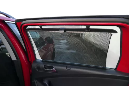2x Passat 3C Kombi B6 Türverkleidung Verkleidung Tür HINTEN Sonnenrollo Sonnens (183391)