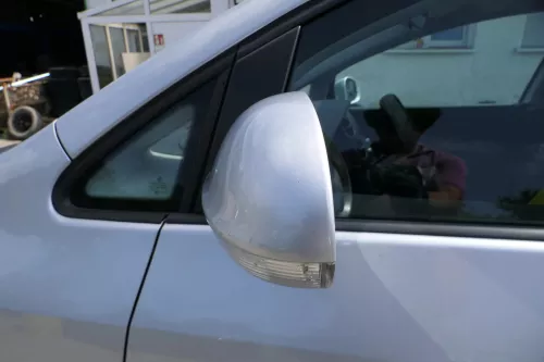 VW Golf 5+6 5M1 Plus elektrischer Spiegel Außenspiegel links Blinker silber LA7W (183429)