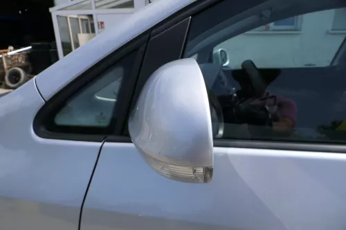 VW Golf 5+6 5M1 Plus elektrischer Spiegel Außenspiegel links Blinker silber LA7W (183429)