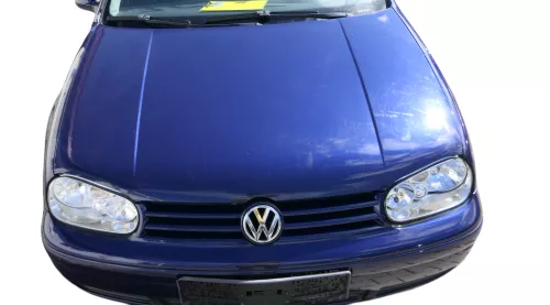 VW Golf 4 Motorhaube Haube Klappe vorne blau LB5N indigoblau