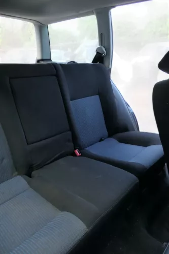 Golf 4 Bora Variant Kombi Sitz Rückbank Rücksitzbank hinten Sitze blau schwarz (183488)