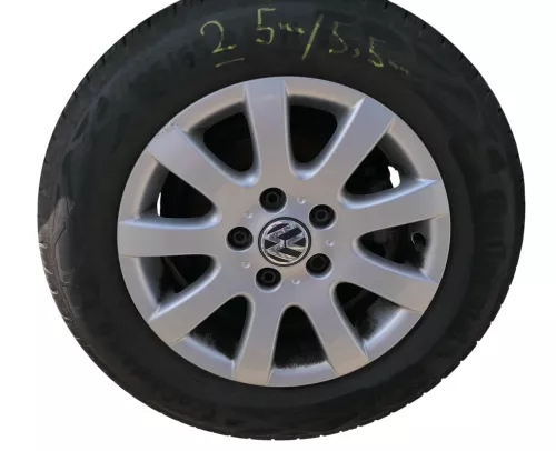 1x Passat Golf Alufelgen Felgen Felge 15 Zoll 1K0601025A 6,5Jx15 ET50 Misano HR