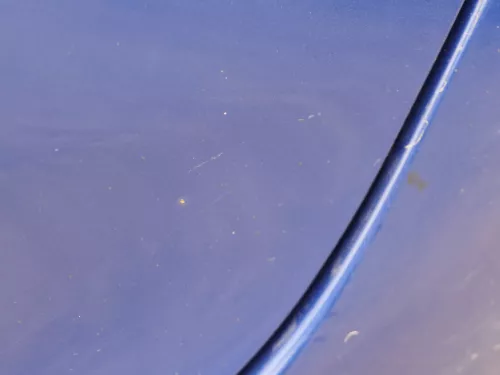 VW Golf 5 V 1K Tür Türrahmen hinten links 4/5-Türer LC5J blau grau -ohneAnbautei (183510)