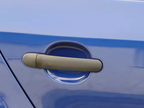 VW Golf 5 V 1K Tür  Türrahmen Türblatt hinten rechts 4/5-Türer blau LC5J (183511)