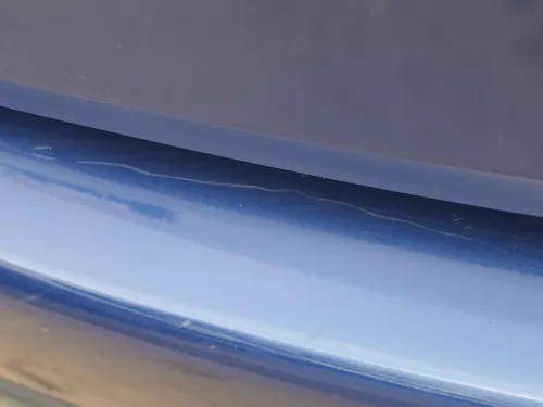 VW Golf 5 1K Limousine Stoßstange hinten Heckstoßstange blau LC5J (183520)