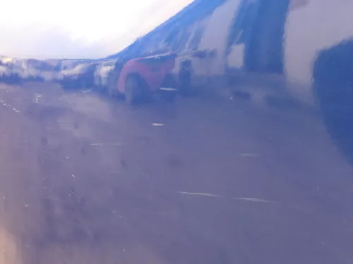 VW Golf 5 1K Limousine Stoßstange hinten Heckstoßstange blau LC5J (183520)