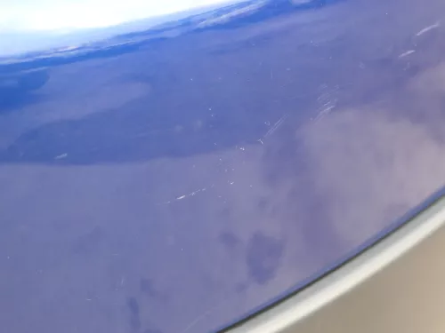 VW Golf 5 1K Limousine Stoßstange hinten Heckstoßstange blau LC5J (183520)