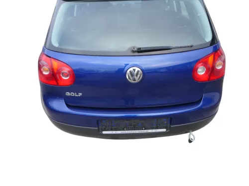 VW Golf 5 1K Limousine Stoßstange hinten Heckstoßstange blau LC5J (183520)