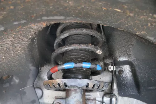 2x Fox 5Z Federbein Stoßdämpfer Feder vorne Federn TDI