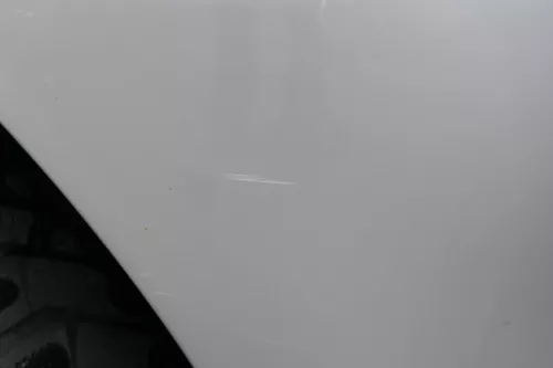 VW Fox 5Z Stoßstange hinten Stoßfänger silber LA7W Heckstoßstange (183545)