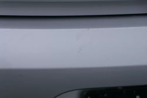 VW Fox 5Z Stoßstange hinten Stoßfänger silber LA7W Heckstoßstange (183545)