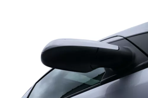 Fox 5Z manueller Spiegel Außenspiegel + Glas rechts silber LA7W grau mechanisch (183547)