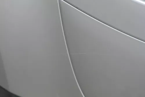 VW Fox 5Z Stoßstange vorne Stoßfänger silber LA7W mit Grill (183548)