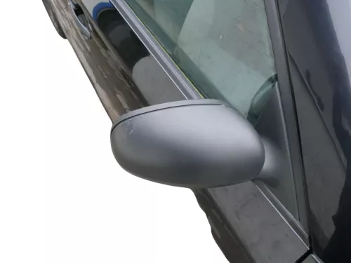 Skoda Fabia 5J mechanisch Spiegel Außenspiegel rechts mit Glas schwarz (183588)