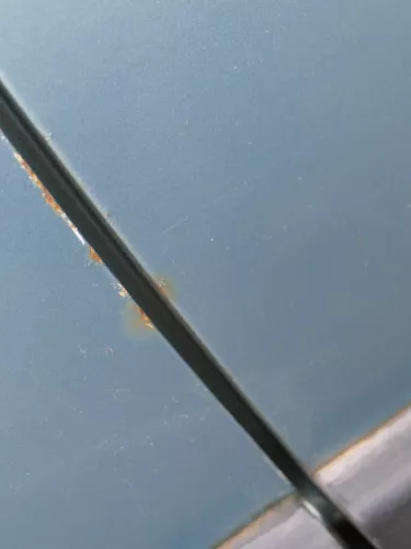 Passat 3B 3BG Limousine Tür hinten links blau türkis grün LB6N - ohne Anbauteile (183619)