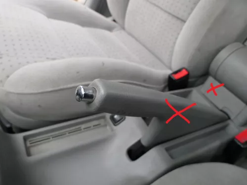 VW Passat 3B Mitteltunnel Verkleidung Mittekonsole Abeckung grau (183632)