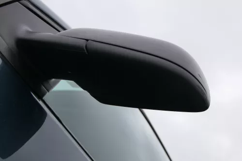 VW Polo 9N 9N3 manueller Spiegel Außenspiegel links vorne schwarz (183643)