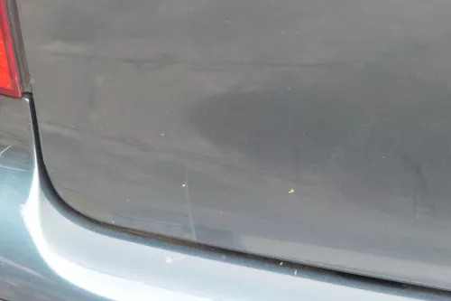 VW Polo 9N3 9N Heckklappe Kofferraumklappe Klappe grün LC6X - Scheibe (183645)