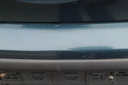 VW Polo 9N 9N3 Stoßstange Heckstoßstange hinten grün LC6X (183646)