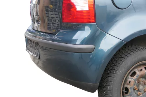 VW Polo 9N 9N3 Stoßstange Heckstoßstange hinten grün LC6X (183646)