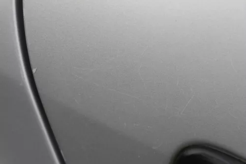 Skoda Fabia 6Y Limousine Schrägheck Tür hinten rechts grau silber LF7T diamantsi (183660)
