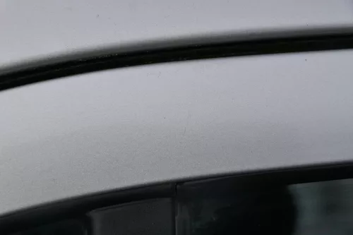 Skoda Fabia 6Y Limousine Schrägheck Tür hinten rechts grau silber LF7T diamantsi (183660)