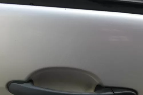 Fabia 6Y Kombi + Limousine Tür vorne links Fahrertür grau LF7T silber ohneAnba (183676)