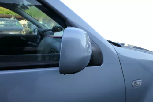 VW Golf 4 Bora elektrischer Spiegel vorne rechts Außenspiegel blau LB5S Glas (183690)