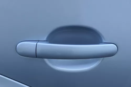 VW Bora Tür hinten rechts nur Limousine blau LB5S - ohne Anbauteile (183696)