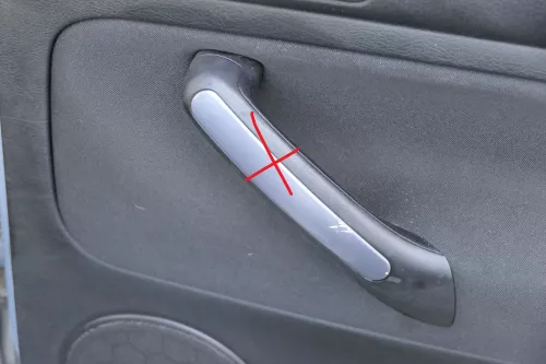 1x VW Bora Limousine Türverkleidung Verkleidung Tür hinten rechts (183700)