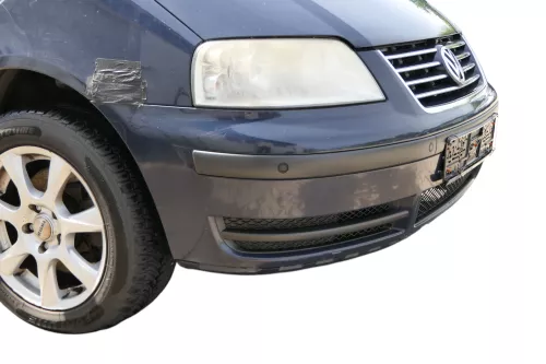 Sharan 7M Stoßstange vorne Frontstoßstange blau LA5G Facelift abBj. 2000 PDC Gri (183715)