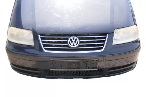 Sharan 7M Stoßstange vorne Frontstoßstange blau LA5G Facelift abBj. 2000 PDC Gri