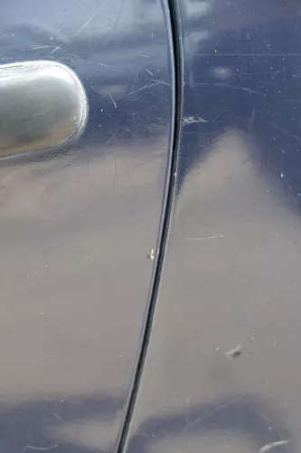 Sharan 7M Seat Alhambra Tür links hinten blau LA5G ab Bj.2000 Facelift ohne Anba (183720)