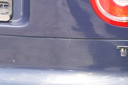 VW Sharan 7M Heckklappe Scheibe  Klappe hinten ab Bj.2000 blau LA5G ohneAnbautei (183721)