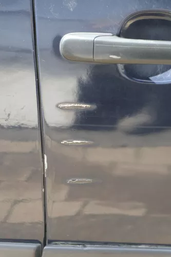 Sharan 7M Alhambra Tür rechts vorne Beifahrertür blau LA5G abBj2000 Facelift ohn (183725)