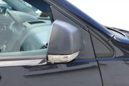 VW Polo 9N 9N3 mechansicher Spiegel Außenspiegel rechts vorne schwarz Blinker (183792)